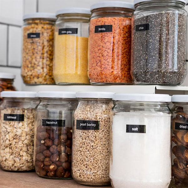 8Oz 10Oz Round Shape Food Package Glass 240Ml 350Ml 500Ml Cylinder Glass jar with lids