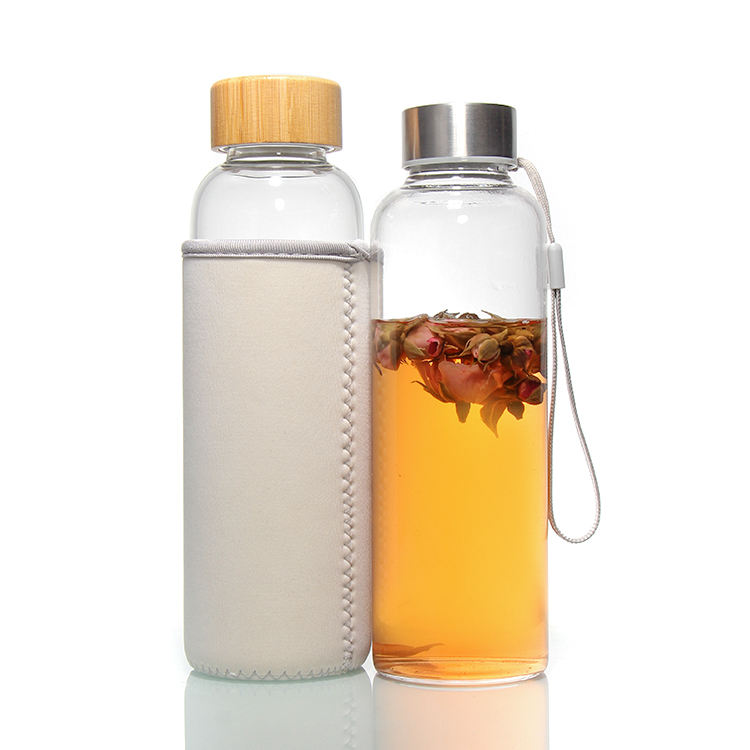 Top Grade Borosilicate Glass Freeze Bottle For Drinkware Parties